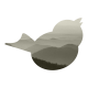 Logo Bird with Landscape